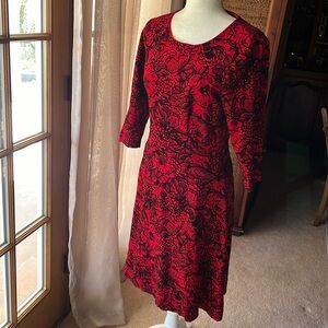 Lands’ End Fit & Flare Dress